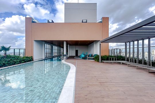 Área comum - Piscina de apartamento para alugar com 2 quartos, 48m² em Tatuapé, São Paulo