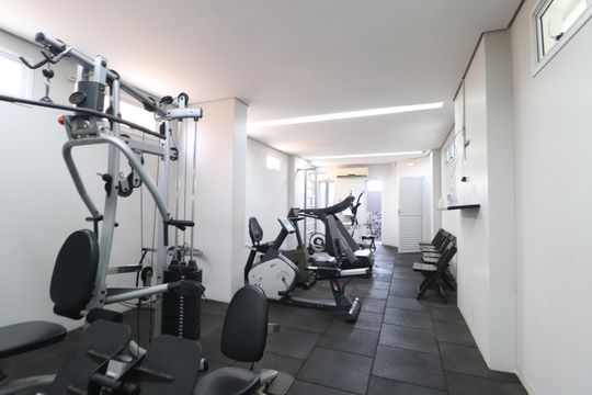 Área comum - Academia de apartamento para alugar com 4 quartos, 134m² em Nossa Senhora Aparecida, Uberlândia