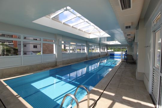 Área Comum - Piscina de apartamento para alugar com 2 quartos, 76m² em Vila Olímpia, São Paulo