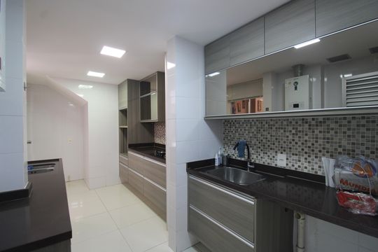 Cozinha de casa de condomínio à venda com 4 quartos, 119m² em Freguesia (jacarepaguá), Rio de Janeiro