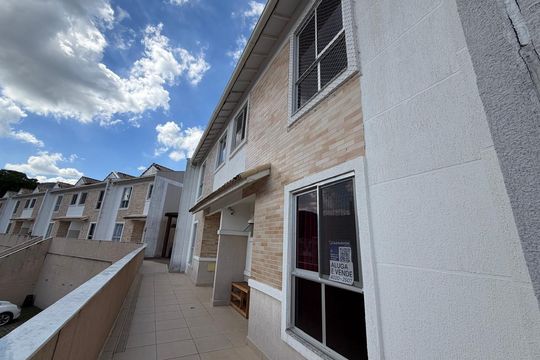 Fachada - Placa de casa de condomínio à venda com 4 quartos, 119m² em Freguesia (jacarepaguá), Rio de Janeiro