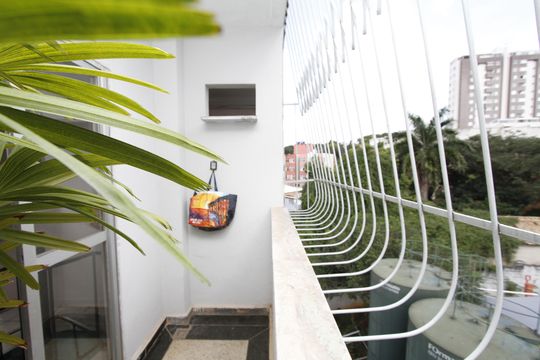 Varanda de apartamento à venda com 4 quartos, 130m² em Cinquentenario, Belo Horizonte