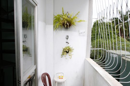 Varanda da Sala de apartamento à venda com 4 quartos, 130m² em Cinquentenario, Belo Horizonte