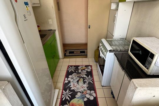 Cozinha de apartamento para alugar com 1 quarto, 36m² em Morro Santana, Porto Alegre