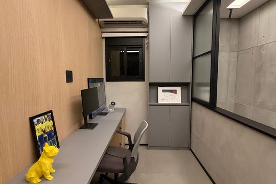 Escritório de apartamento à venda com 3 quartos, 130m² em Vila Olímpia, São Paulo