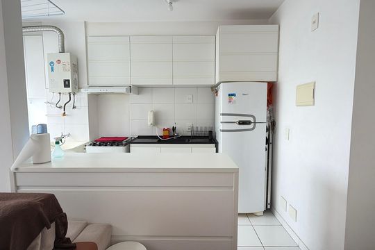 Cozinha de apartamento à venda com 2 quartos, 43m² em Belenzinho, São Paulo