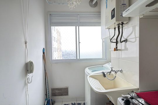 Área de Serviço de apartamento à venda com 2 quartos, 43m² em Belenzinho, São Paulo