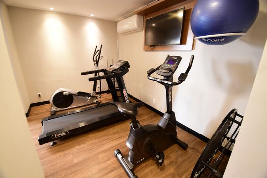 Área comum - Academia de apartamento à venda com 4 quartos, 198m² em Cambuí, Campinas
