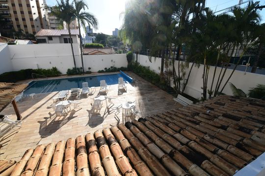 Área comum - Piscina de apartamento à venda com 4 quartos, 198m² em Cambuí, Campinas