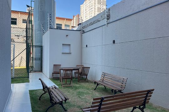 Área comum de apartamento para alugar com 1 quarto, 30m² em Água Branca, São Paulo