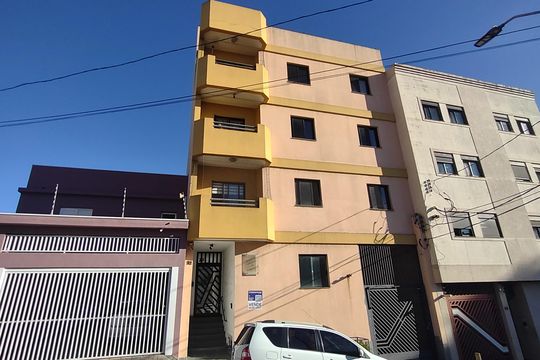 Fachada de apartamento à venda com 2 quartos, 76m² em Nova Gerti, São Caetano do Sul