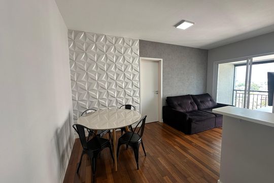 Sala de apartamento à venda com 1 quarto, 50m² em Melville Empresarial Ii, Barueri