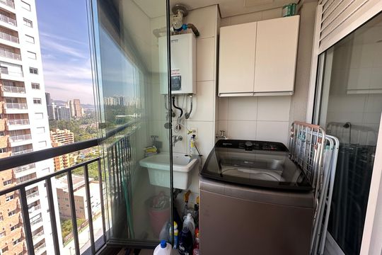 Área de Serviço de apartamento à venda com 1 quarto, 50m² em Melville Empresarial Ii, Barueri