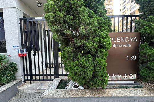 Fachada e portaria de apartamento à venda com 1 quarto, 50m² em Melville Empresarial Ii, Barueri