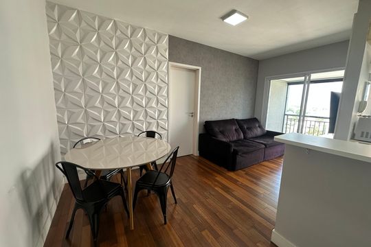 Sala de apartamento à venda com 1 quarto, 50m² em Melville Empresarial Ii, Barueri