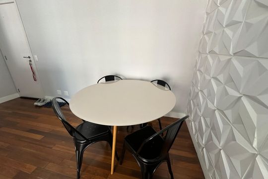 Sala de apartamento à venda com 1 quarto, 50m² em Melville Empresarial Ii, Barueri