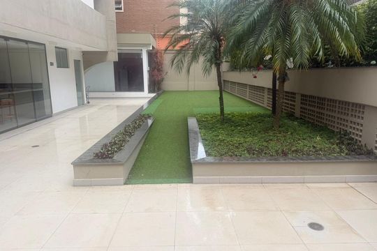 Área externa de apartamento para alugar com 3 quartos, 136m² em Jardim, Santo André