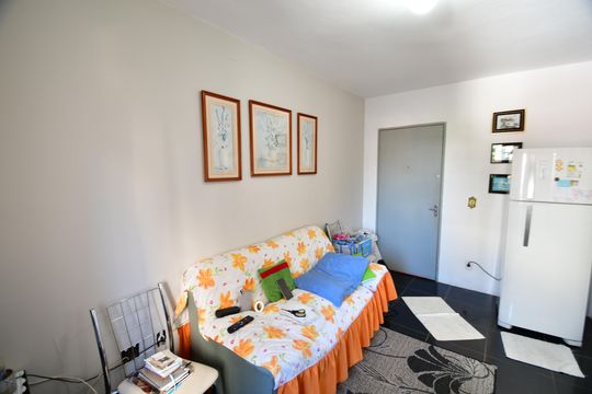 Sala de apartamento à venda com 1 quarto, 60m² em Centro, Campinas