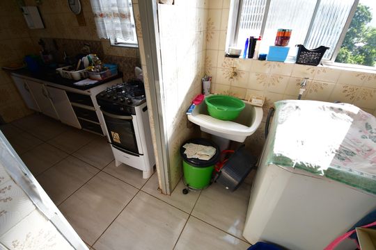 Área de Serviço de apartamento à venda com 1 quarto, 60m² em Centro, Campinas