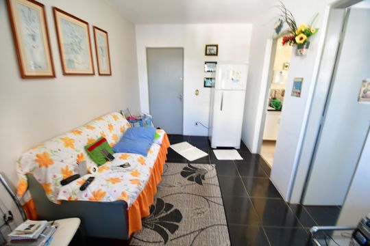 Sala de apartamento à venda com 1 quarto, 60m² em Centro, Campinas