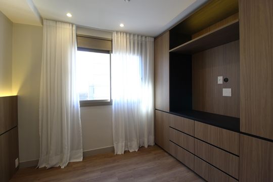 Quarto de apartamento para alugar com 1 quarto, 44m² em Indianópolis, São Paulo