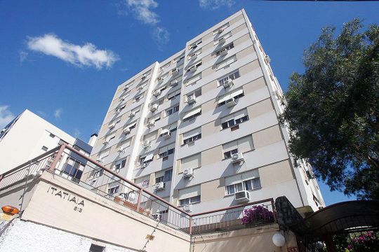 Fachada de apartamento à venda com 3 quartos, 110m² em Rio Branco, Porto Alegre