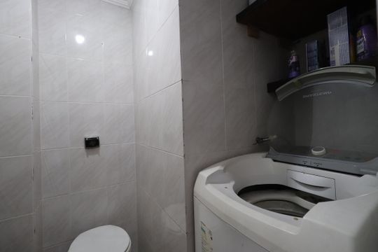 Banheiro de serviço de apartamento à venda com 3 quartos, 80m² em Tatuapé, São Paulo