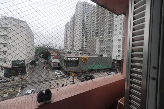 Sacada de apartamento à venda com 3 quartos, 80m² em Tatuapé, São Paulo