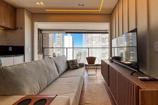 Apartamento para alugar com 1 quarto, 50m² em Jardins, São Paulo