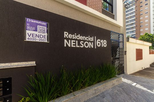 Fachada + Placa de apartamento à venda com 2 quartos, 34m² em Vila Carrão, São Paulo