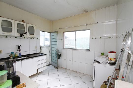Cozinha de casa à venda com 2 quartos, 120m² em Calafate, Belo Horizonte