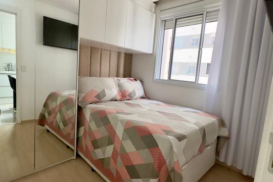 Quarto de apartamento para alugar com 1 quarto, 24m² em Vila Santa Catarina, São Paulo