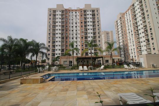 Área comum - Piscina de apartamento para alugar com 2 quartos, 44m² em Vila da Penha, Rio de Janeiro