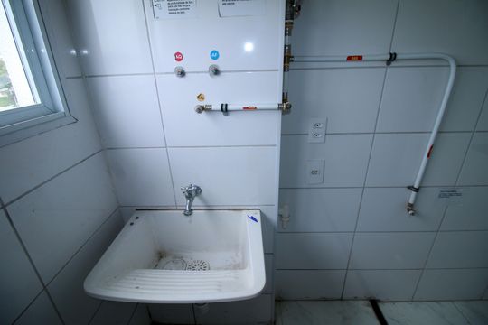 Área de Serviço de apartamento para alugar com 2 quartos, 44m² em Vila da Penha, Rio de Janeiro