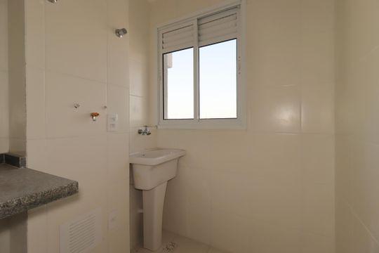 Área de Serviço de apartamento à venda com 2 quartos, 54m² em Utinga, Santo André