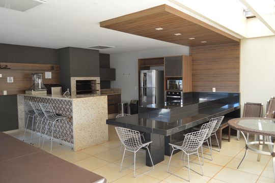 Área comum - Churrasqueira de apartamento para alugar com 3 quartos, 214m² em Jardim Sao Luiz, Ribeirão Preto