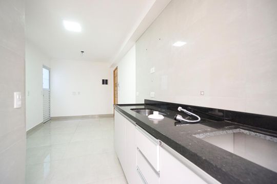 Cozinha de apartamento à venda com 2 quartos, 36m² em Vila Esperança, São Paulo