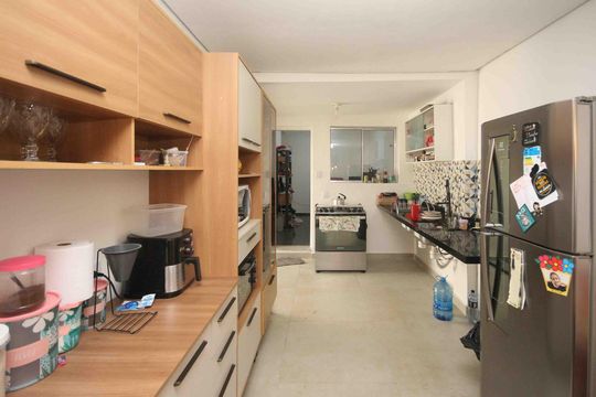 Cozinha de casa à venda com 3 quartos, 144m² em Vila Antonieta, São Paulo