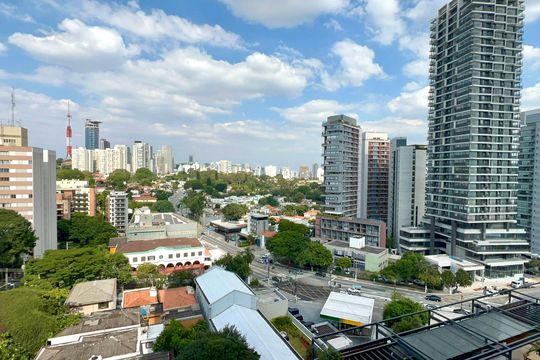 Vista da Sala de apartamento à venda com 3 quartos, 157m² em Perdizes, São Paulo