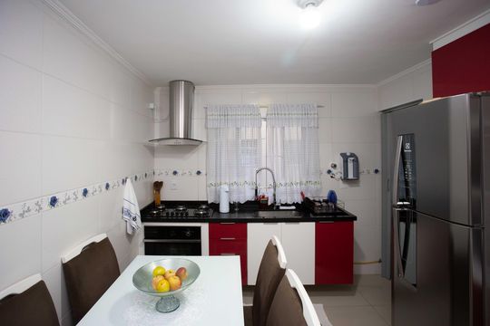 Cozinha de apartamento à venda com 2 quartos, 60m² em Conceição, Diadema