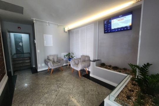 Área comum de apartamento para alugar com 2 quartos, 82m² em Brasilândia, São Gonçalo