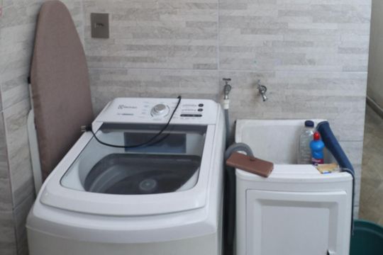 Área de Serviço com Churrasqueira de casa à venda com 2 quartos, 73m² em Jardim Modelo, São Paulo