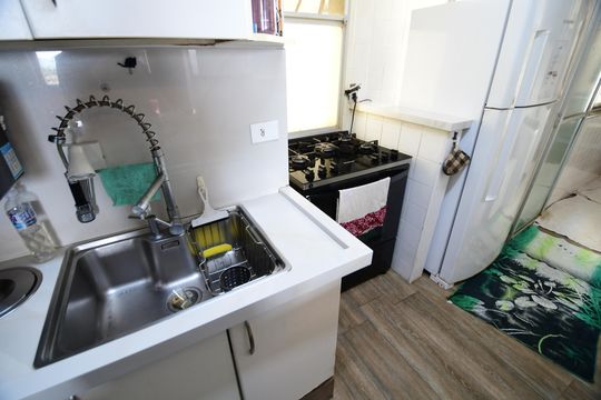 Cozinha de apartamento à venda com 3 quartos, 90m² em Jardim Flamboyant, Campinas