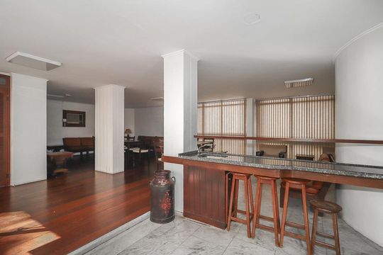 Área comum - Salão de festas de apartamento à venda com 2 quartos, 107m² em Independência, Porto Alegre