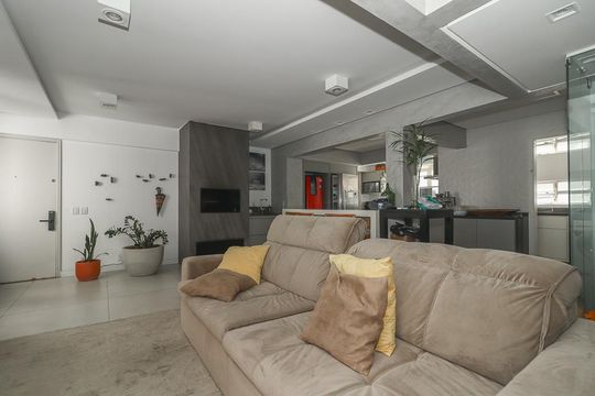 Sala de apartamento à venda com 2 quartos, 107m² em Independência, Porto Alegre