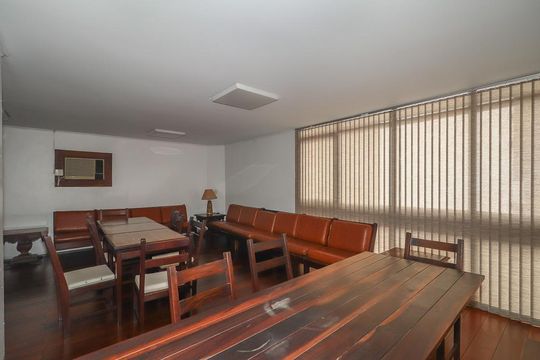 Área comum - Salão de festas de apartamento à venda com 2 quartos, 107m² em Independência, Porto Alegre