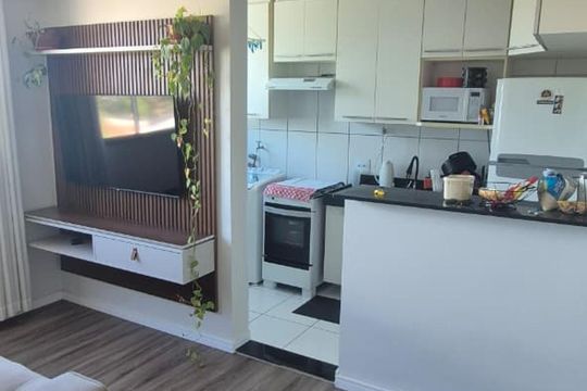 Sala de apartamento à venda com 2 quartos, 44m² em Jardim Marcia, Campinas