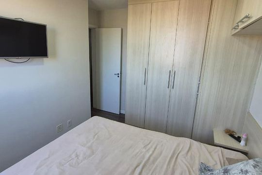 Quarto de apartamento à venda com 2 quartos, 44m² em Jardim Marcia, Campinas