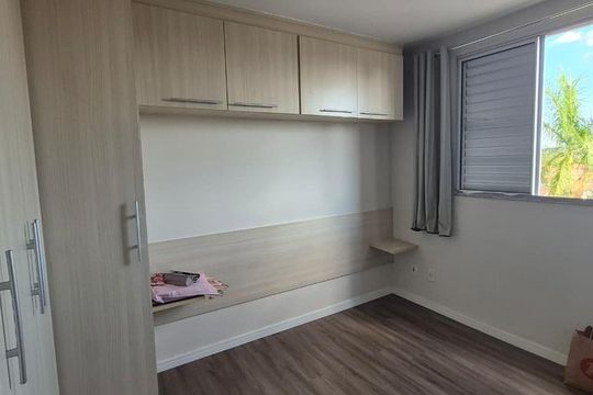 Quarto de apartamento à venda com 2 quartos, 44m² em Jardim Marcia, Campinas