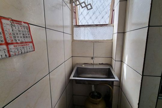 Área de serviço de apartamento à venda com 3 quartos, 55m² em Sagrada Família, Belo Horizonte